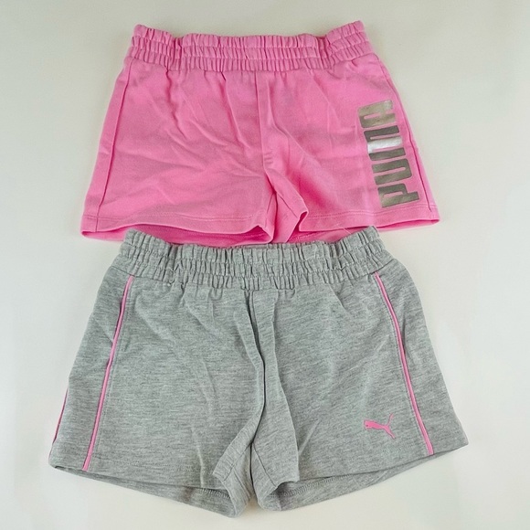 PUMA Girls 4 Piece Set Pink & White - Picture 6 of 13